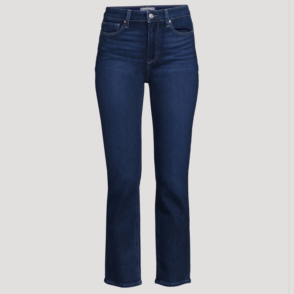 NEW PAIGE Cindy Raw Hem Skinny Jeans 23